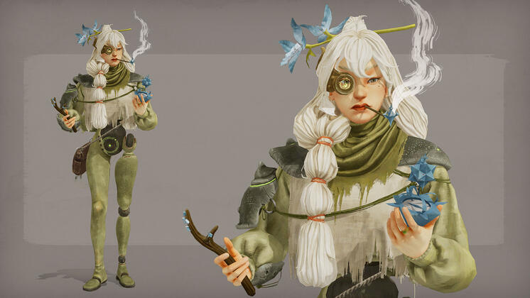 Personal Work | Real-time stylized 3D Character